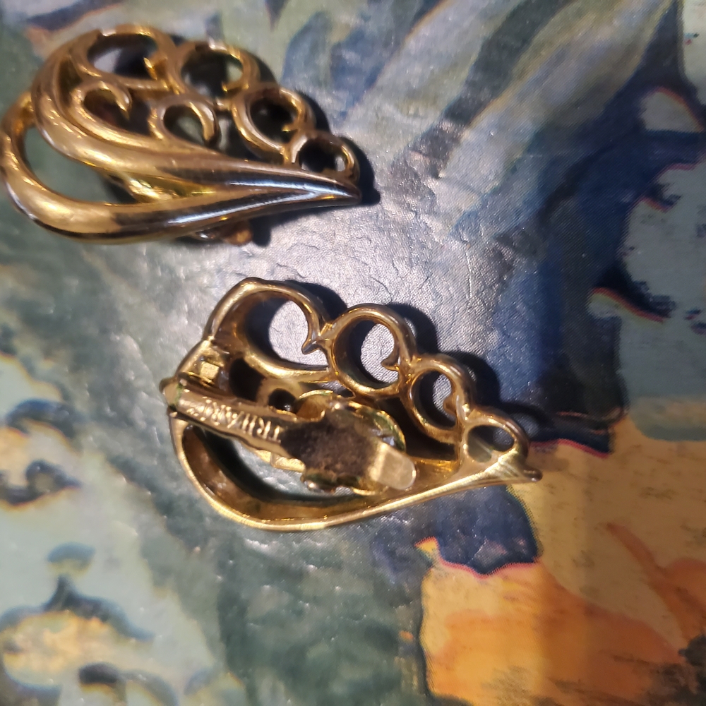 Elegant Gold-Tone Earrings